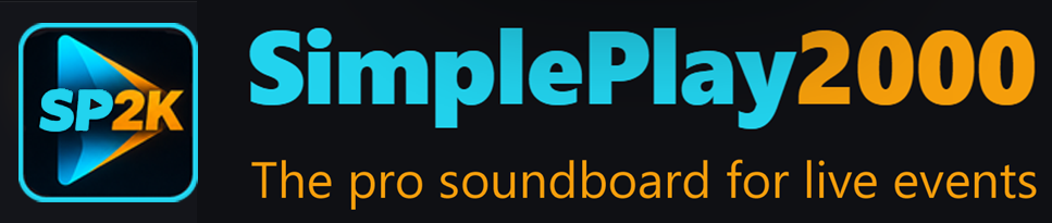 SimplePlay2000 — The pro soundboard for live events.